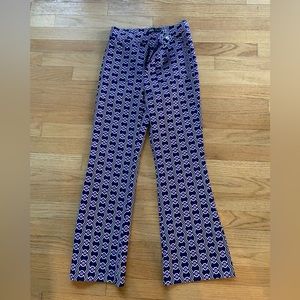 Zara Cropped Patterned Work Pant